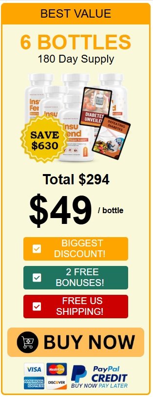 InsuFend 6 bottle best value option